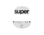 Superglide 1 (Type-S) Glass Skates Pulsar ZywOo The Chosen White (Balti) Pakaitiniai Mouse Feet, Superglide 1 (Type-S) Glass Skates Pulsar ZywOo The Chosen White (Balti) Pakaitiniai Mouse Feet