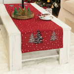 Kalėdų stalo bėgikas 40x140 Snow Magic Red