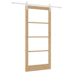 vidaXL Slankios durys ORKDAL Natūrali 93 x 202 cm