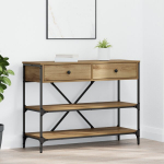 Konsolės staliukas Meistro ąžuolas 100x34.5x75 cm Inžinerinė mediena