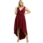 Moteri&scaron;ka vakarinė suknelė Saitdress, raudona, 48