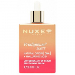 Savaiminio įdegio serumas Nuxe Prodigieuse Boost 30 ml su hialurono rūg&scaron;timi natūraliam &scaron;vytėjimui