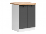 Virtuvinė spintelė BRW Junona Line KPL01, pilka