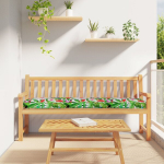 Pallet pagalvėlės sėdynėms 2 vnt tropinė džiunglė 200x40x8 cm oxford audinys