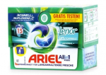 Ariel skalbimo kapsulės All in 1 Universal Touch Of Lenor, 15 vnt.