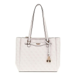 GUESS kreminis senovine rožinis moterų rankinis krep&scaron;ys - Katya Multi Comp Tote baltas LOGO 311547