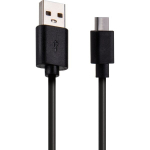 Setty kabelis USB - microUSB 1,0 m 2A juodas R