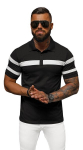 Vyri&scaron;ki polo juodi mar&scaron;kinėliai Orland NB/MT3108-60402-XXL