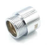 Chromuotas žalvarinis prailginimas 3/4" 20 mm