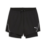Bėgimo &scaron;ortai vyrams PUMA M RUN ULTRAWEAVE 2IN1 5&nbsp; SHORT - 52663501, juodi