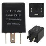 LED CF15 12-24V universalus indikatoriaus pertraukiklis