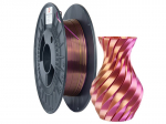 Filament 3DPower PLA SILK DUAL 1.75mm Auksinė ir rožinė 0.3kg
