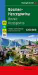 Bosnien-Herzegowina, Stra&szlig;en- und Freizeitkarte 1:200.000, freytag & berndt: Mit Infoguide, Top Tips, Innenstadtpl&auml;ne