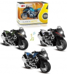 Frikcinis motociklas su garsu ir &scaron;viesa, 14 cm