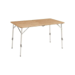 Sulankstomas turistinis stalas Outwell Custer L, 120x70x70 cm, rudas