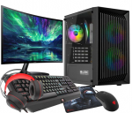 VIST RGB Ryzen 5 3600 RX 7600 32GB SSD 1TB M.2 WIFI W11 24" LCD