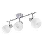 Lubų lempa Candellux Andrus sidabrinė 3x40W E14