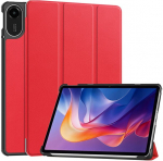 &bdquo;Saige" Atverčiamas dėklas - raudonas (Xiaomi Redmi Pad 2)