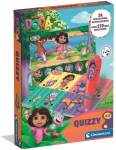 Clementoni - Quizzy Dora Tyrinėtoja - nuo 3 metų - Interaktyvi &Scaron;vietimo Žaidimas - Mokslo Žaidimas su Iliustruotomis Kortelėmis