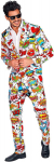 &bdquo;6-ojo de&scaron;imtmečio pop meno stilius&ldquo; (striukė, kelnės), Size, Height - XL