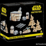 Star Wars Shatterpoint - Slėptuvės kra&scaron;tovaizdžio rinkinys - Figūrų žaidimas