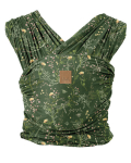 Slingas KikkaBoo Isla Secret Garden Deep Green 0&ndash;18 mėn. ergonominis kūdikio ne&scaron;ynė-vyniojamas