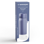 Wessper B2 Actitex 0,7 l stiklinis vandens filtravimo butelis