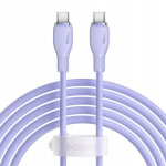 Baseus Pudding 100w Usb-c laidas, 2m, violetinis