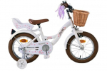 Vaiki&scaron;kas dviratis Volare Blossom 14", baltas