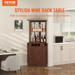Indauja Vevor 07921001005010101, 184x33.5x37.4 cm, ruda