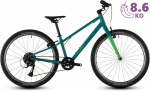 Dviratis Cube Numove 240 seagreen'n'green 2026