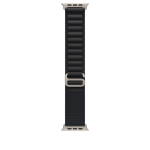 Apple watch 49mm Black Alpine&nbsp;Loop -&nbsp;Large - Natural Titanium Finish - MFTG4ZM/A