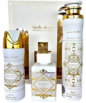Lattafa Badee Al Oud Honor & Glory dovanų rinkinys moterims &ndash; EDP 100 ml + Dezodorantas 200 ml + Oro gaiviklis 300 ml