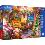 Dėlionė Trefl Disney &Scaron;ventinis Namelis Premium Plus 10916, 1000 detalių