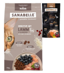 Sanabelle Life Sensitive ėriena 2kg + sultinga antiena 40g