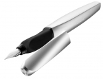 Plunksnakotis Pelikan Twist P457M, sidabrinis