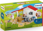 Žaislinė veterinarijos klinika su gyvūnais Farm World Schleich