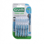 Tarpdančių &scaron;epetėliai 6 vnt. G.U.M.&reg; (1614) Travler 1,6 mm