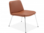 Kėdė Notio Living Heino, ruda/chromo