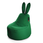 Vaiki&scaron;kas sėdmai&scaron;is Qubo&trade; Baby Rabbit, gobelenas, tamsiai žalias