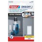 TESA Bandelettes ypač stiprios 0,1 m x 50 mm - Balta - 2 vnt.