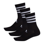 Kojinės Adidas 3S CSH Crew 3P DZ9347, juodos