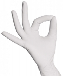 Vienkartinės latekso (lateksinės) pir&scaron;tinės (su pudra) TOP GLOVE Shield Classic, XL dydis, 100 vnt.