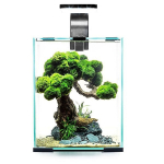 Akvariumo rinkinys Aquael Shrimp Set Smart, 10 L, juodas