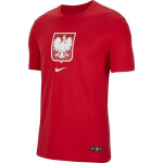 Sportiniai mar&scaron;kinėliai vyrams Nike Poland TEE Evergreen Crest M CU9191 611, 54241, raudoni