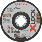 Bosch X-lock 115mm Inox pjovimo diskas