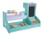 Vaiki&scaron;ka medinė virtuvėlė + kavinė + konditerijos parduotuvėlė Ecotoys