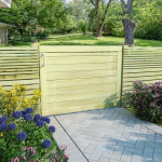 Sodo vartai 75x100 cm