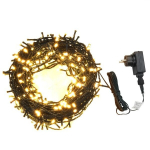 Girlianda su 600 LED lempučių, 0,6 m, 8 &scaron;viesos efektai, IP44