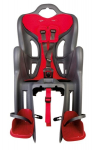 Galinė dviračio kėdutė Bellelli B-One Clamp, pilka